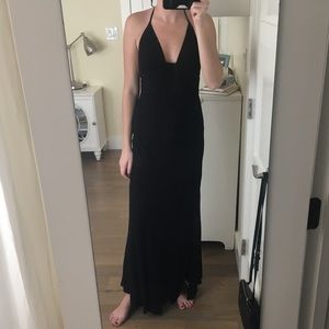 Planet blue black maxi dress